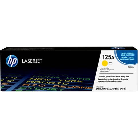 Toner 125A HP giallo  CB542A